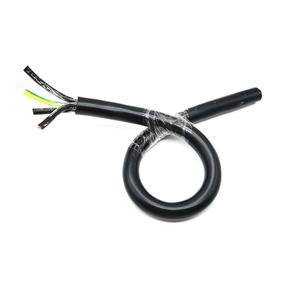 black Neoprene cable