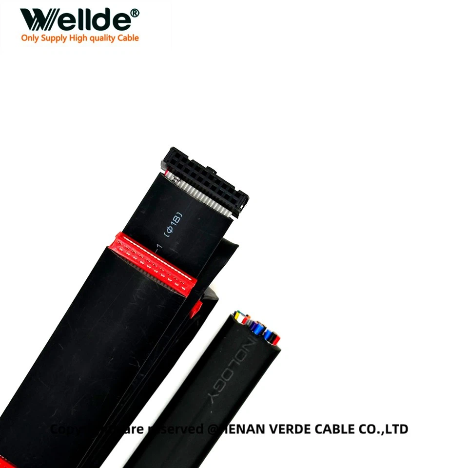 Flat IDC Cable for Industrial Electronic Devices