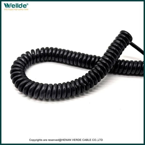 Factory Direct 6 Core PUR Spiral Cable best