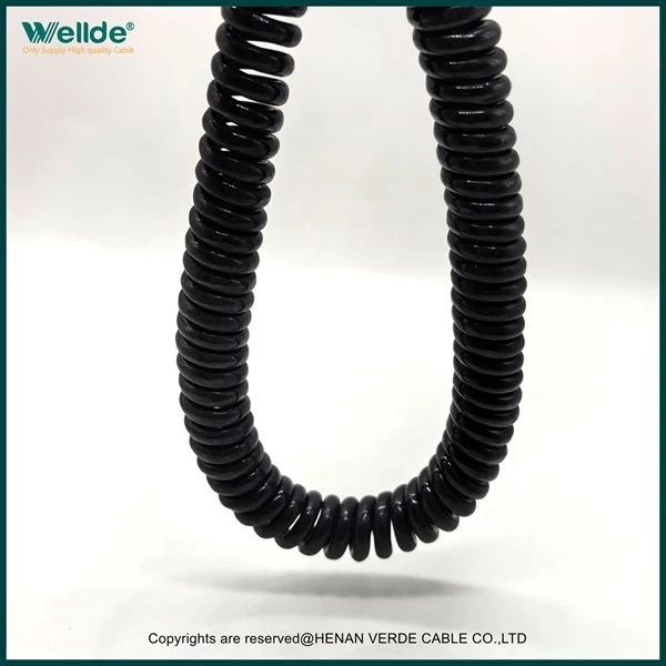 Factory Direct 6 Core PUR Spiral Cable price